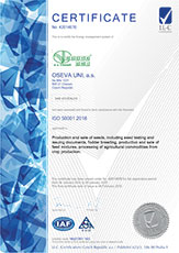 Certificate ISO 50001