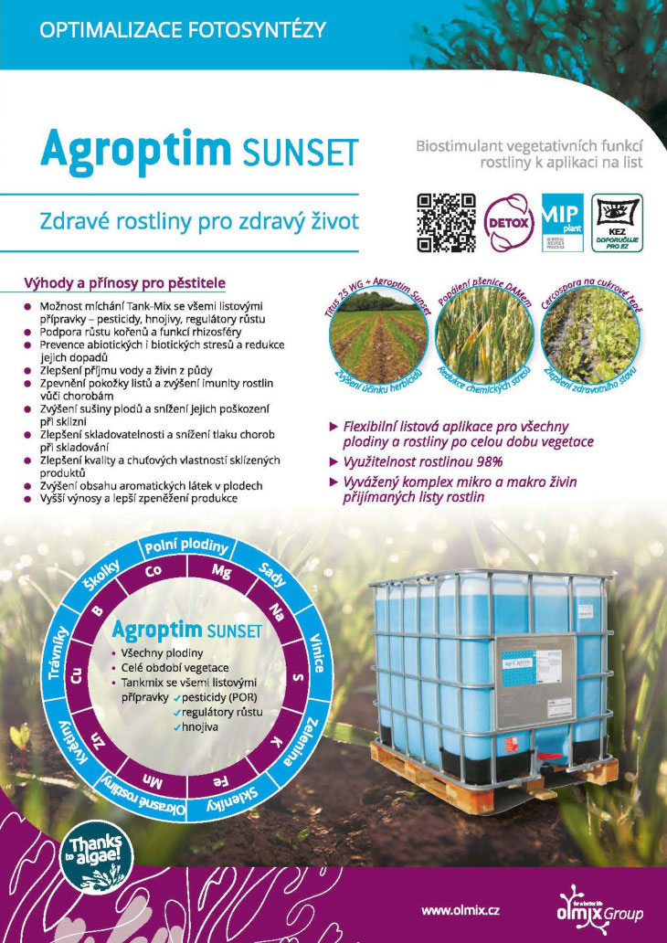 Olmix Group - Agroptim SUNSET